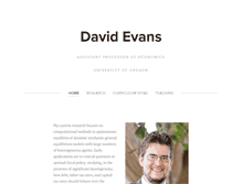 Tablet Screenshot of econevans.com